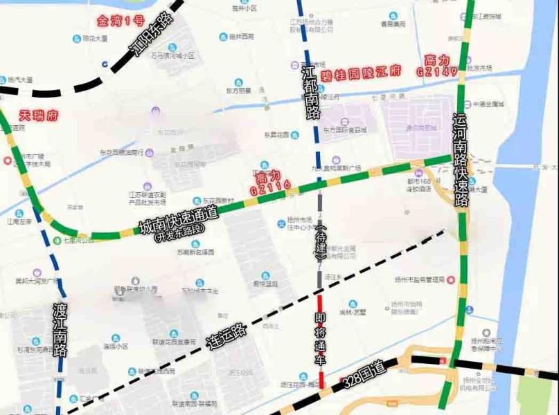 江都市最新地图概览，全面揭示城市面貌与地理信息