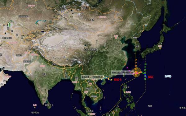 台风路径更新，台风14号最新路径图发布